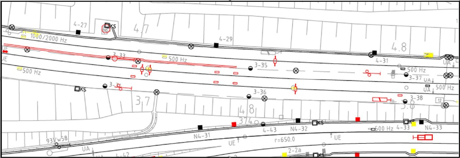 Infrastructure data visualization